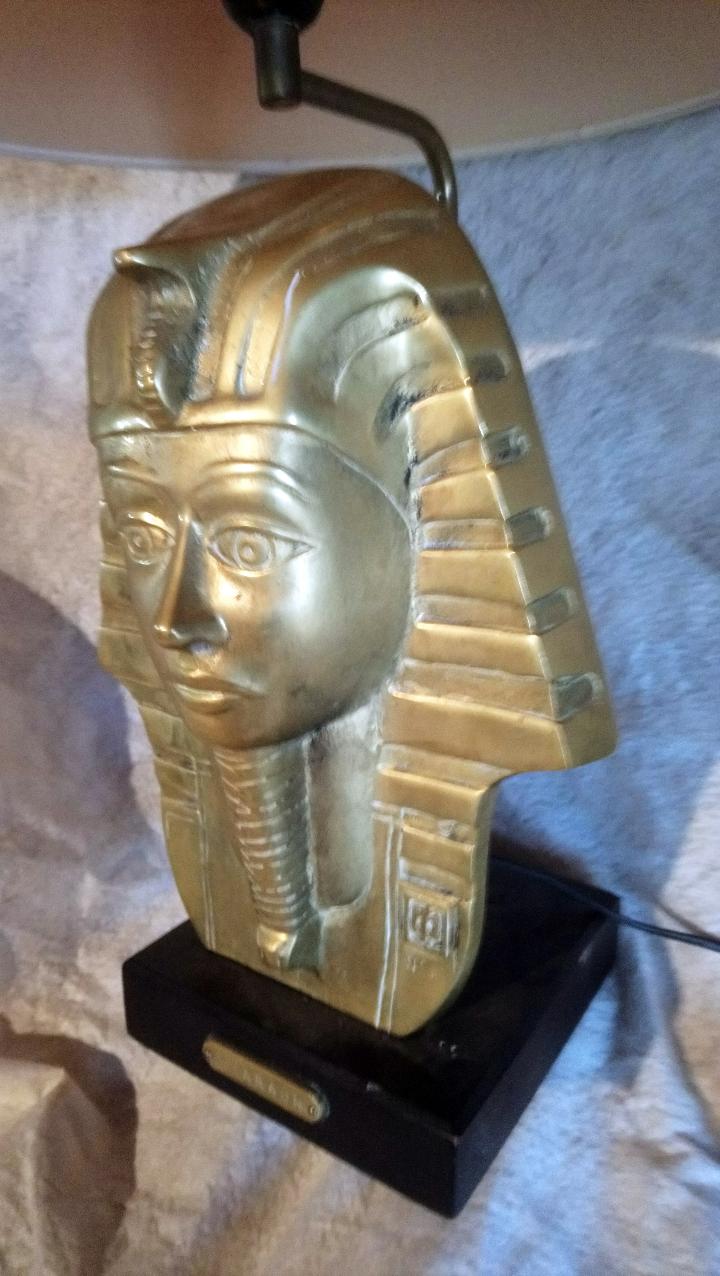 Bronze lamp topic Pharaoh years 50/60