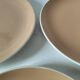 Trio d’assiettes à dessert Villeroy & Boch Mettlach rose poudré