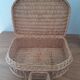 Vintage flat basket