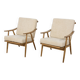 Fauteuils Mid Century de TON, 1960s, Set de 2