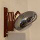 Scandinavian “scissors” wall lamp in teak from the 50s and 60s