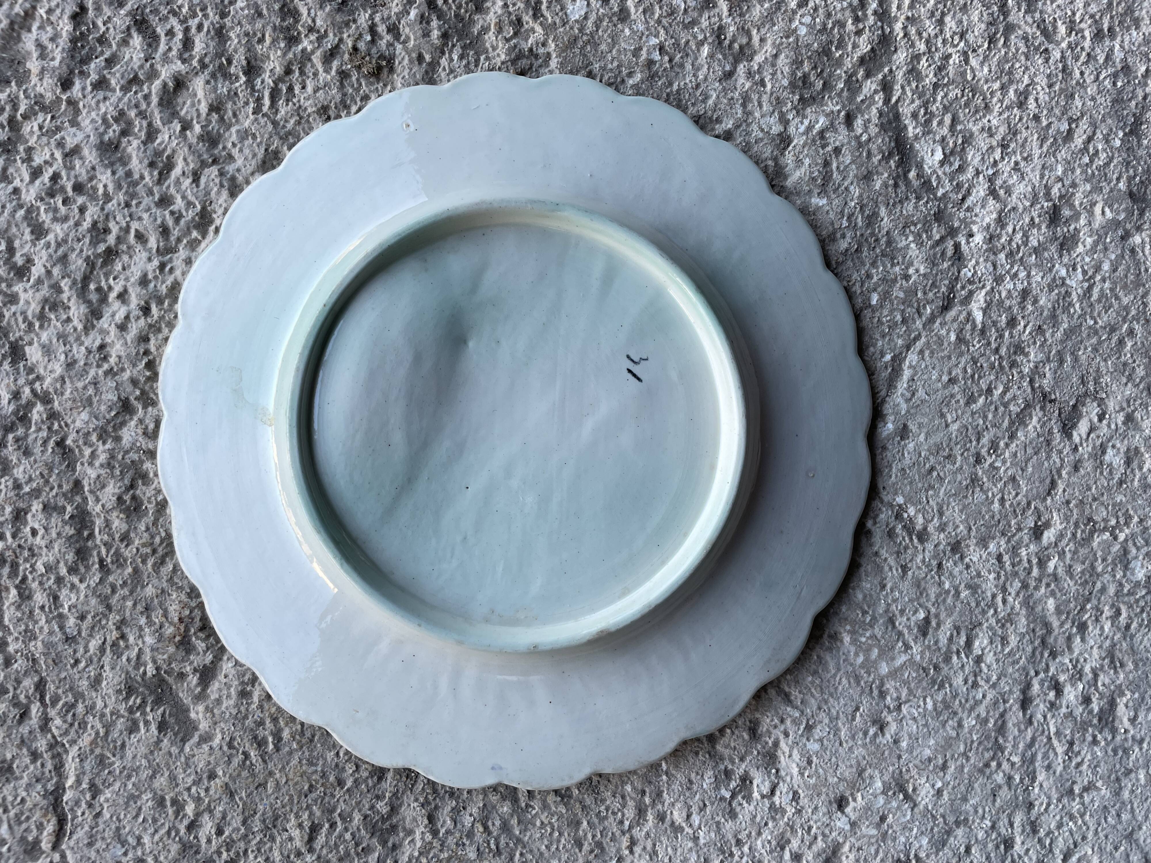 Asparagus plate in old slip