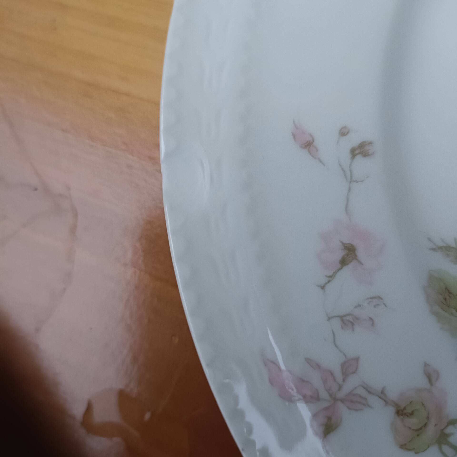 Six dessert plates Haviland