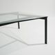 Glass and metal coffee table by Paolo Tilche for Arform, 1960s