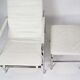 Leather armchair and footstool 'Genni' by Gabriele Mucchi For Zanotta