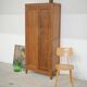 Armoire parisienne en bois style campagne