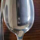 10 silver plated table spoons