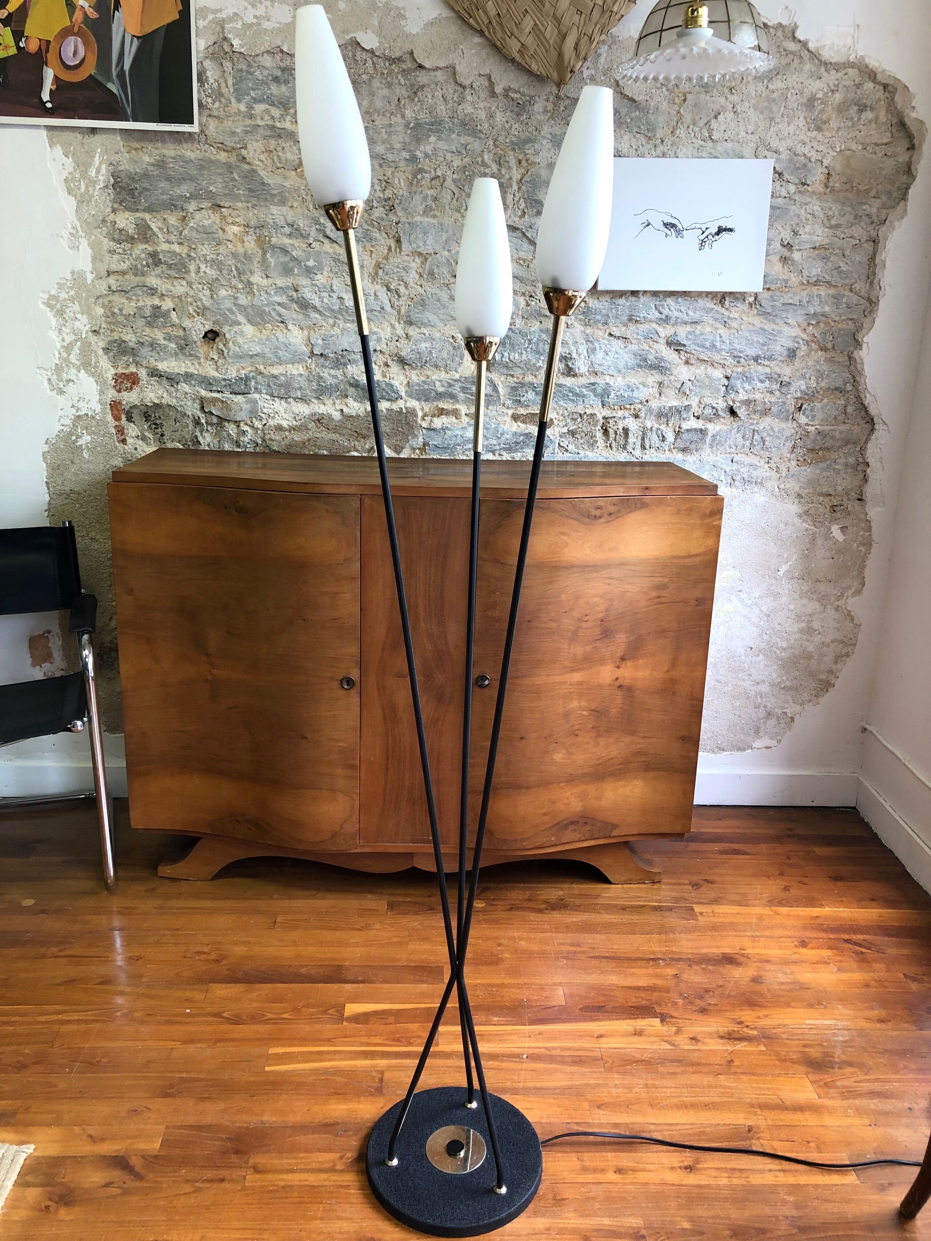 Lampadaire Arlus 1950