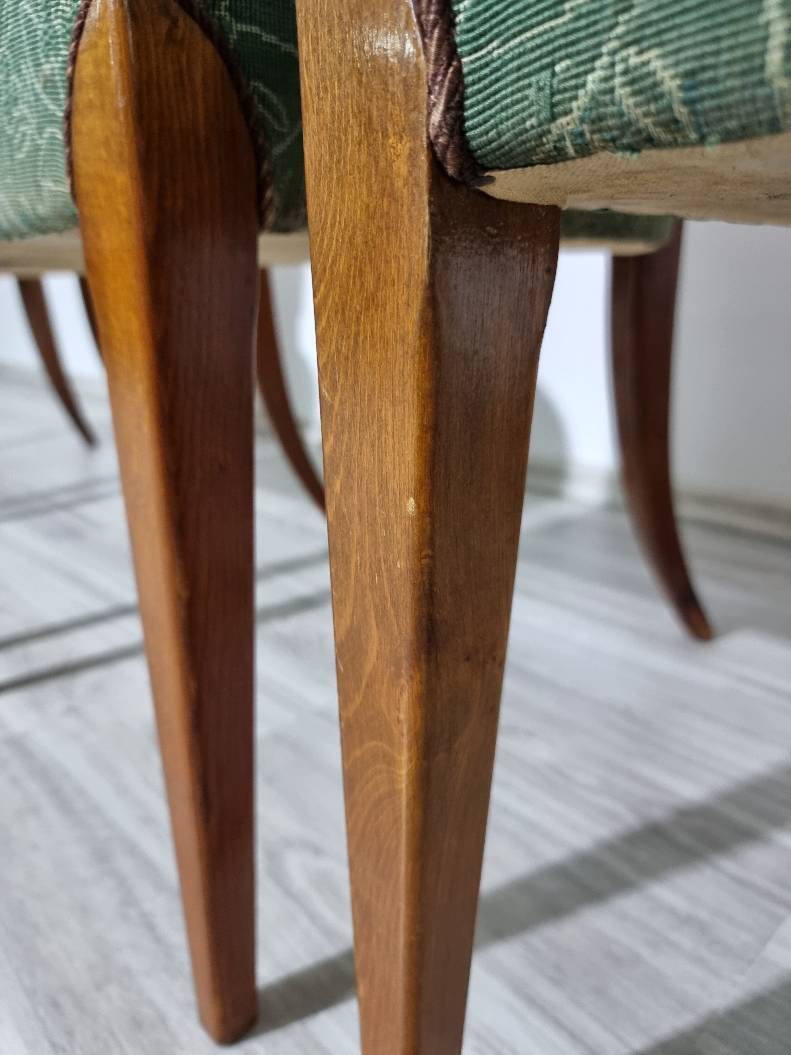 Dining chairs by Jindrich Halabala