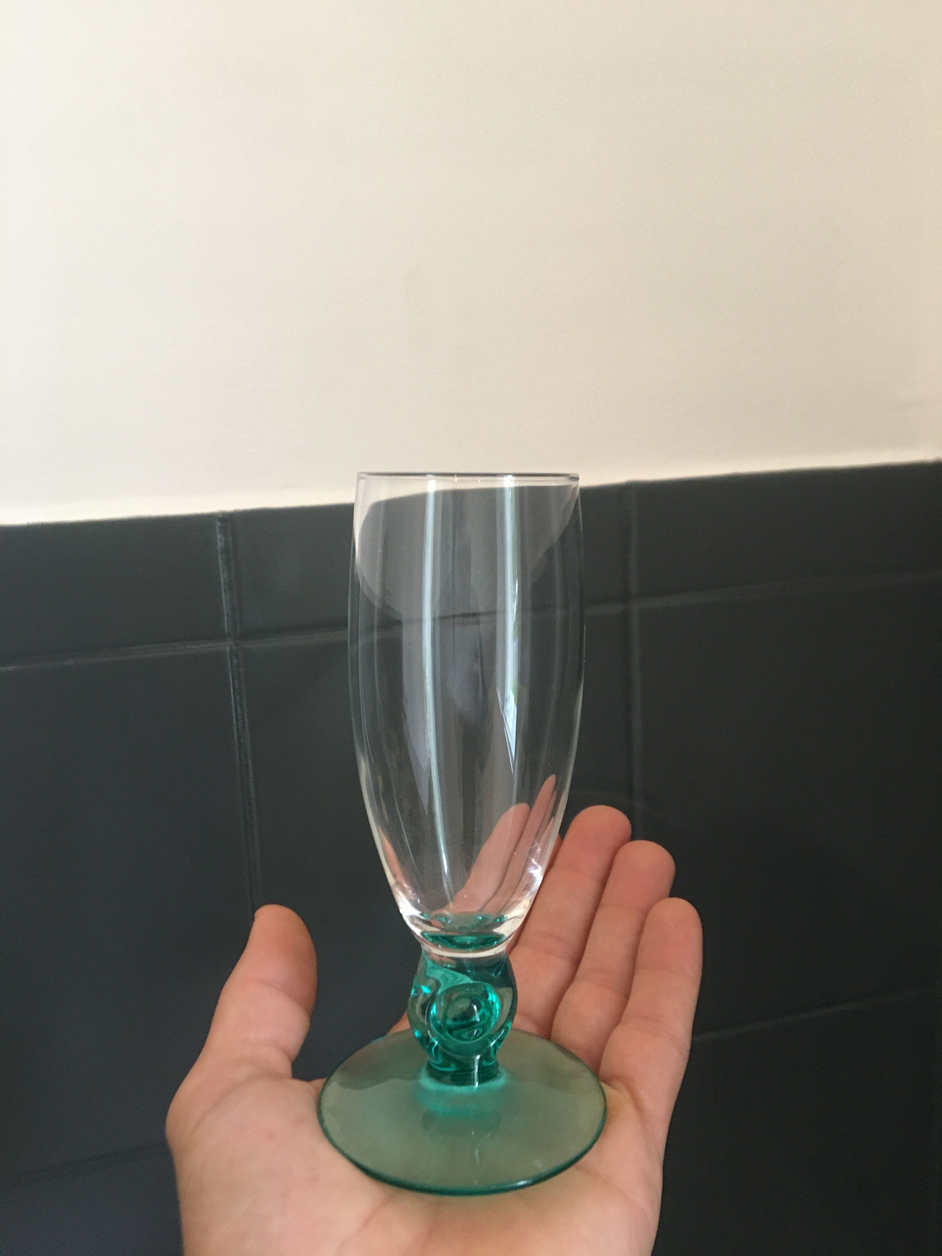 7 verres Luminarc bleu turquoise