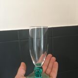 7 verres Luminarc bleu turquoise