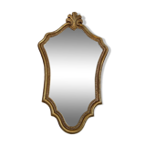 Baroque style gold mirror