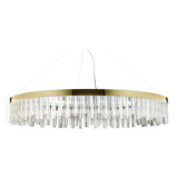 Contemporary “sinfonia” triedro murano glass chandelier