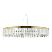 Lustre contemporain en verre « sinfonia » triedro murano