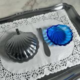 Seashell butter dish