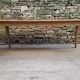 Table de ferme chêne 320 cm avec allonges 