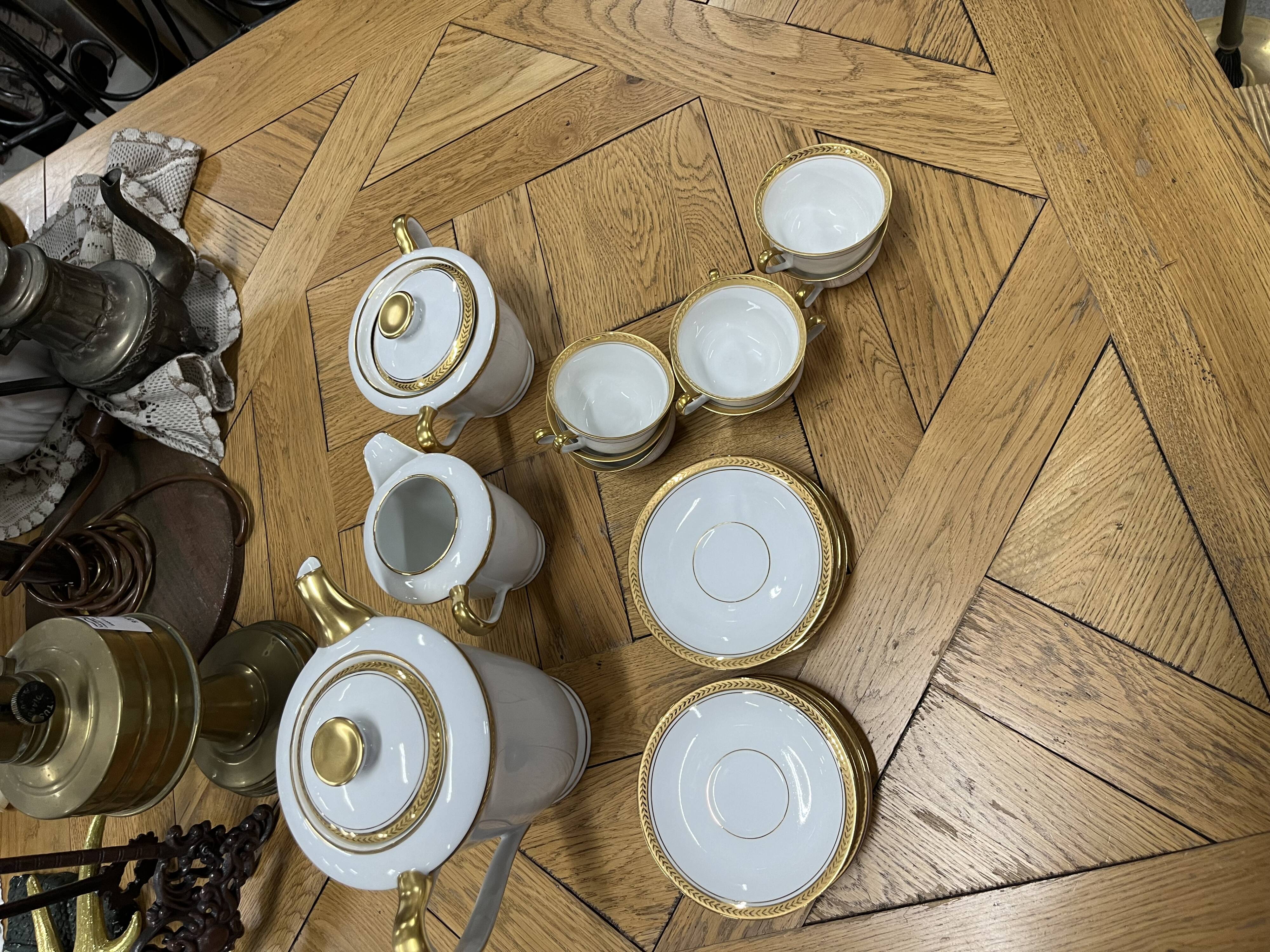 Limoges Poral coffee service