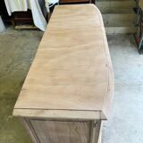 Raw wood buffet