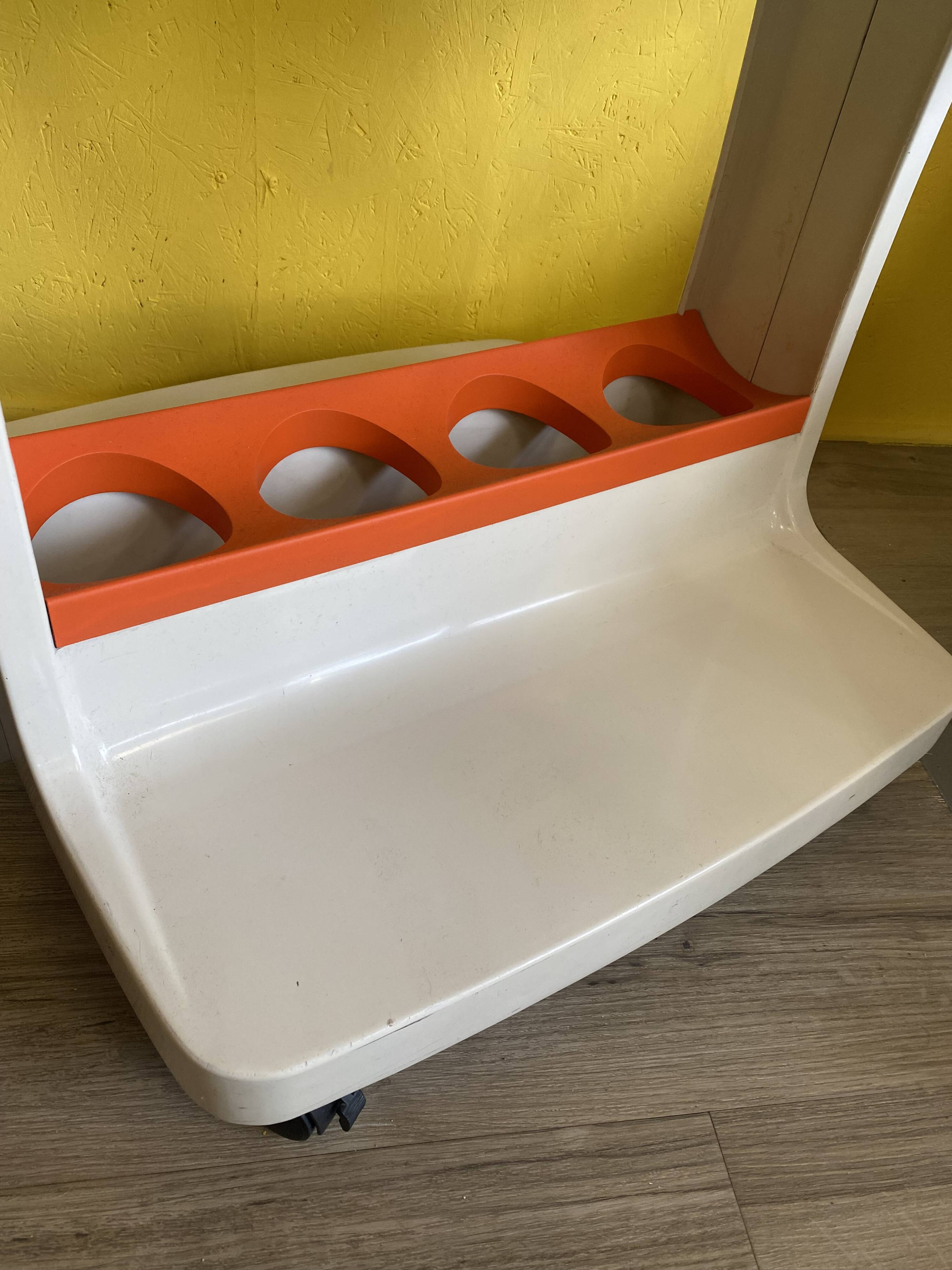 1970 PIERRE VANDEL COIFFEUSE CONSOLE SPACE-AGE POP POST-MODERNISTE Kappa Knoll