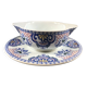 Gravy boat and its frame Gien Royal