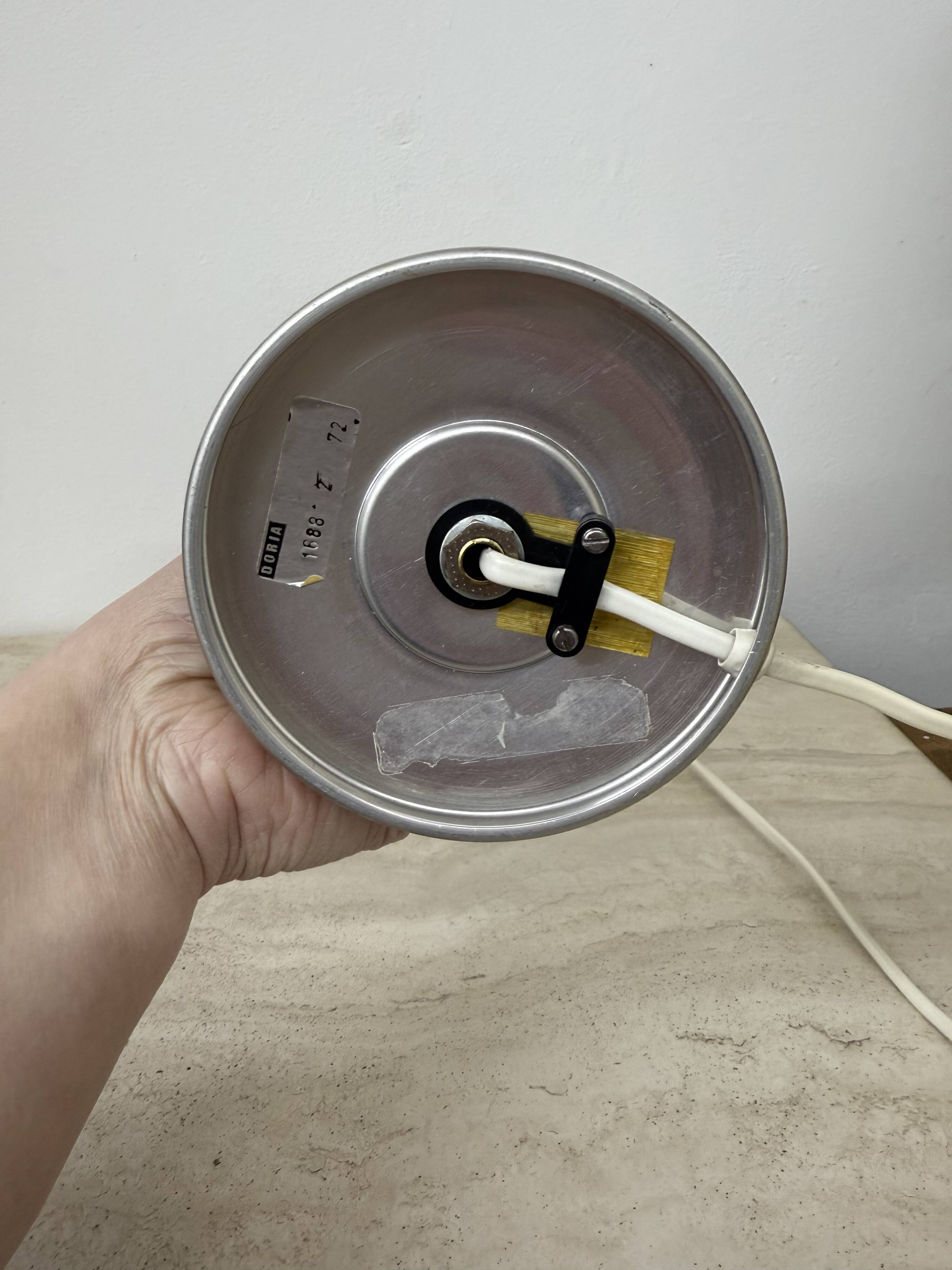 Lot de 2 lampes de table Doria leuchten, années 1970, Allemagne