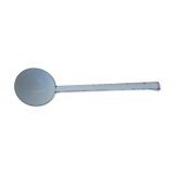 Vintage white enamelled ladle