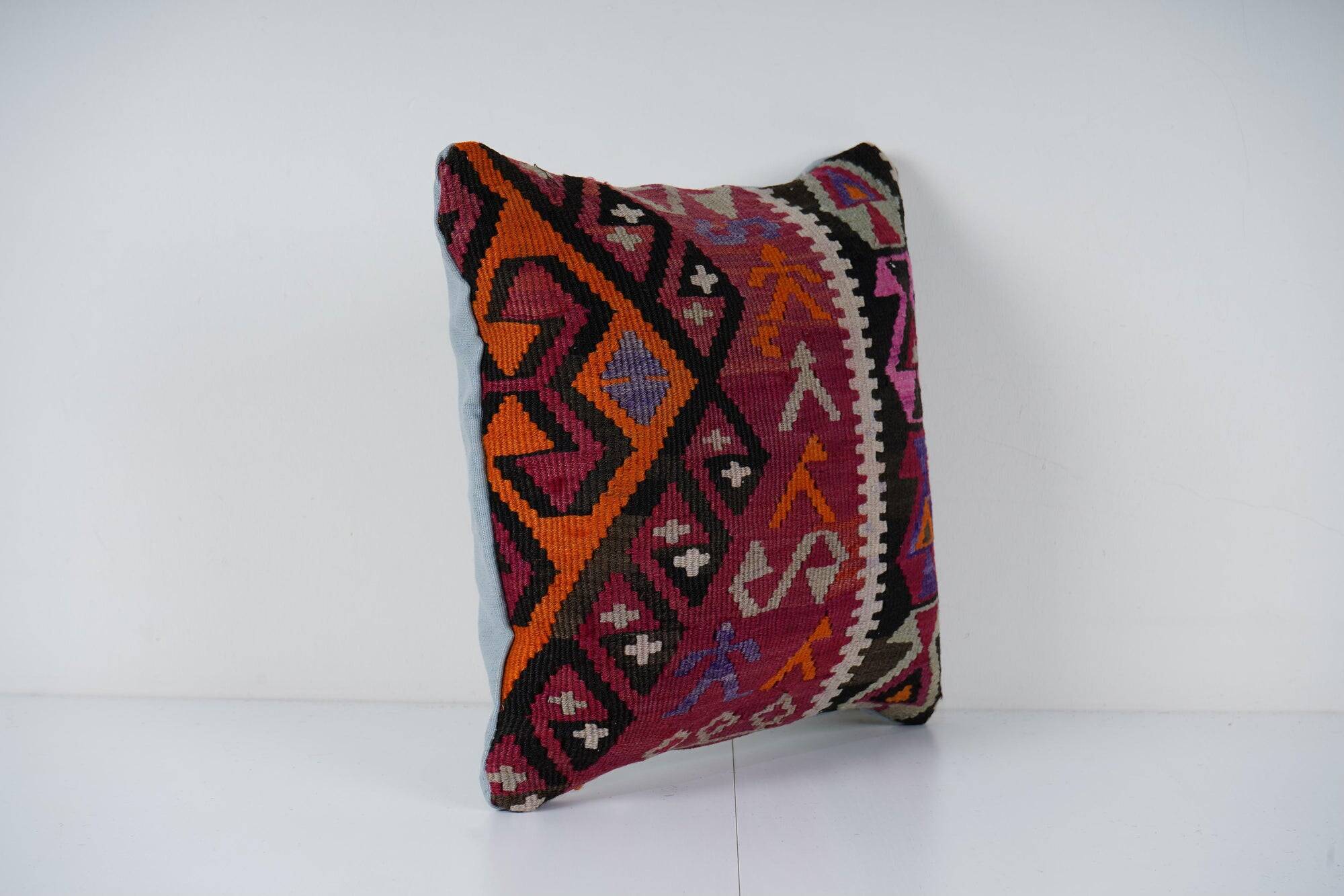 Vintage kilim cushion cover 41x41 cm