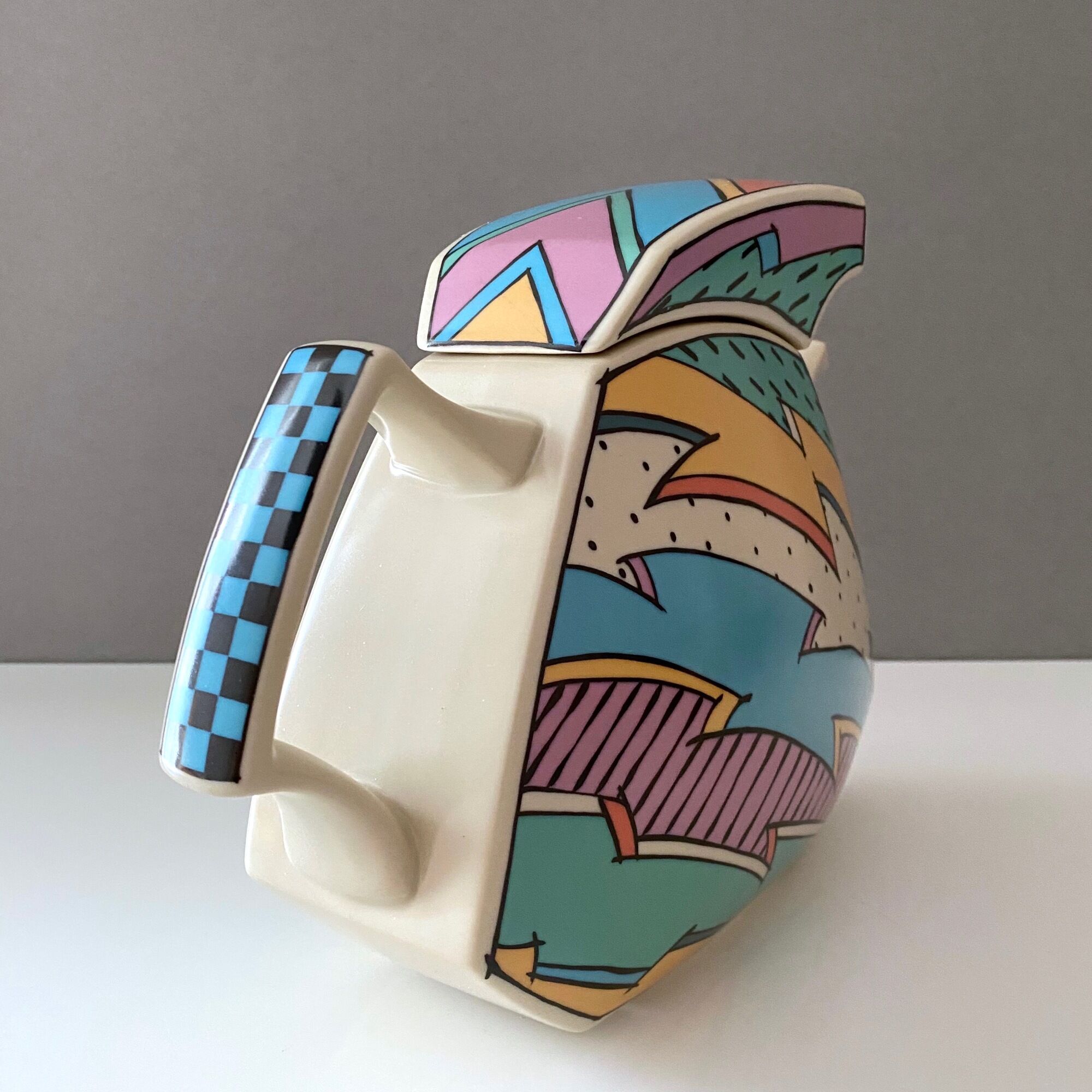Rosenthal Flash One teapot by Dorothy Hafner with warmer, 80's