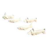 Ceramic animal knife holders