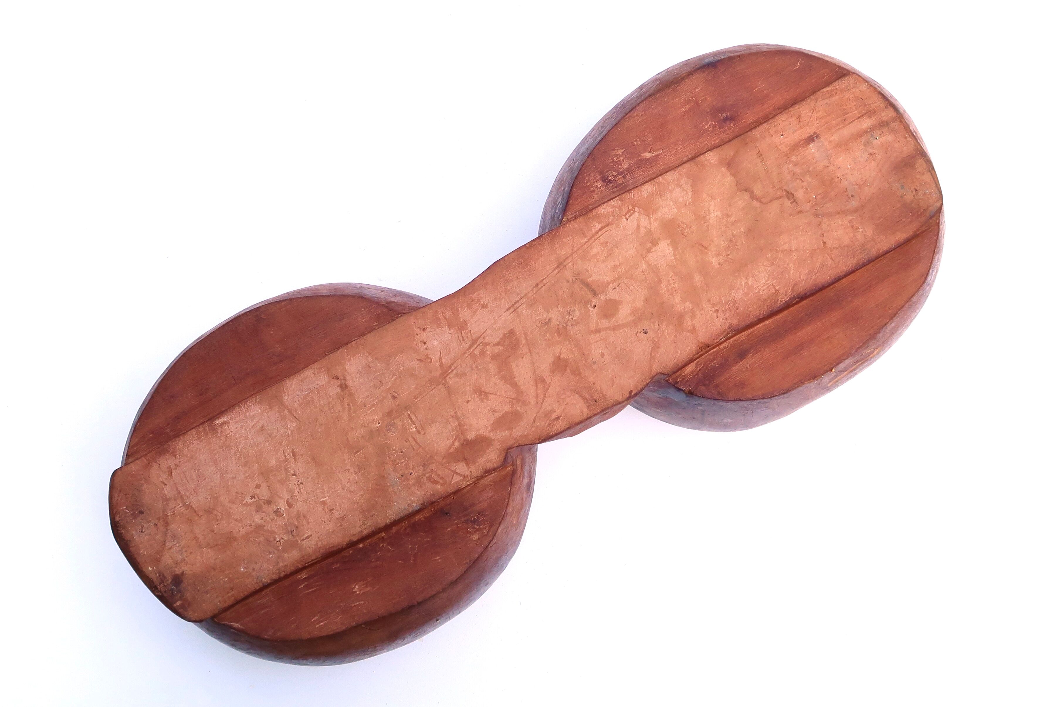 Ethnic wooden gardener 70s