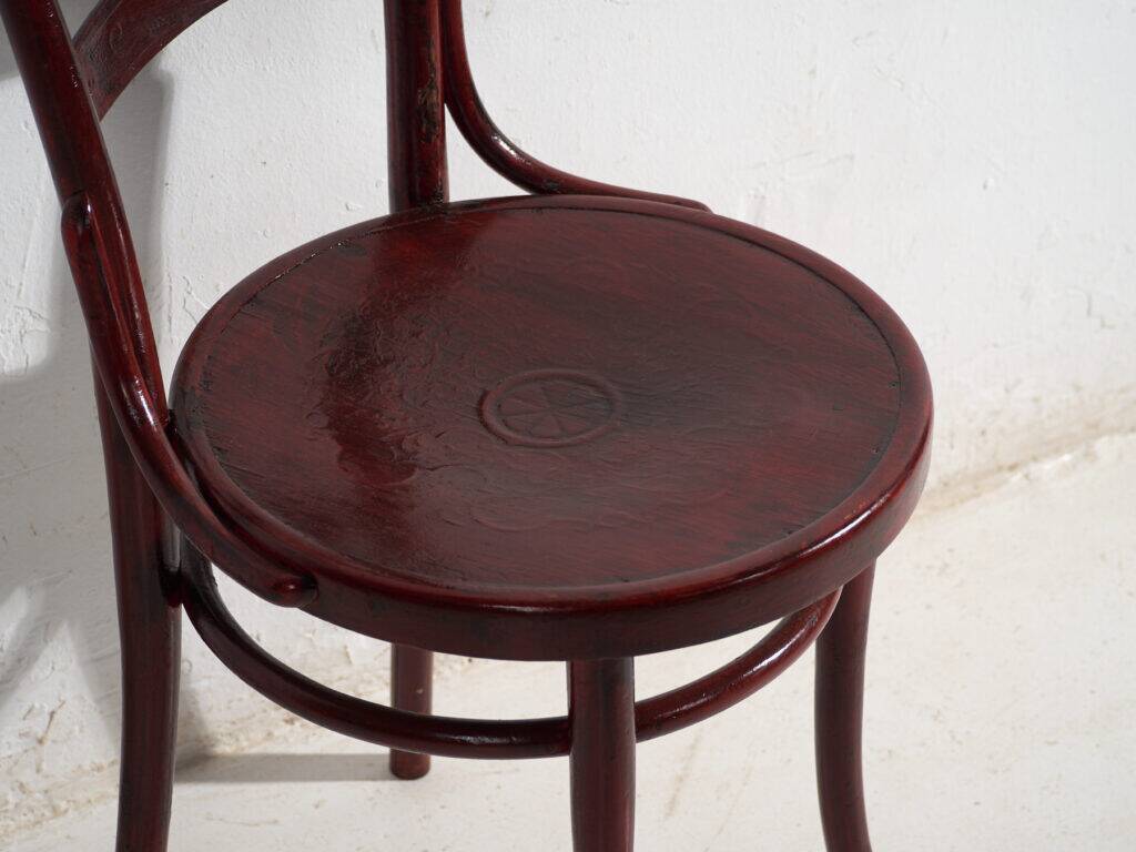 Set of 4 antique bentwood Thonet chairs – Central Europe, circa 1900
