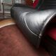 Leather sofa model "Veranda" Vico Magistretti for Cassina