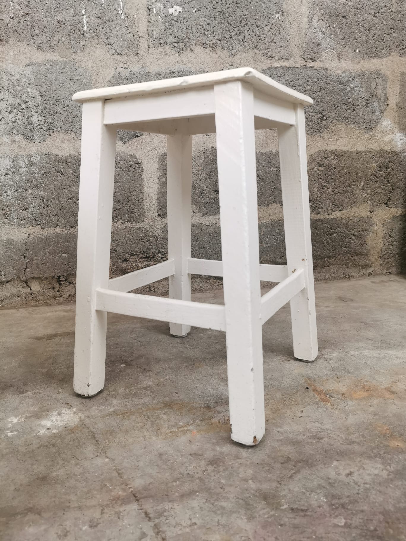 Pair of square stools
