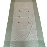 Vintage embroidered tablecloth