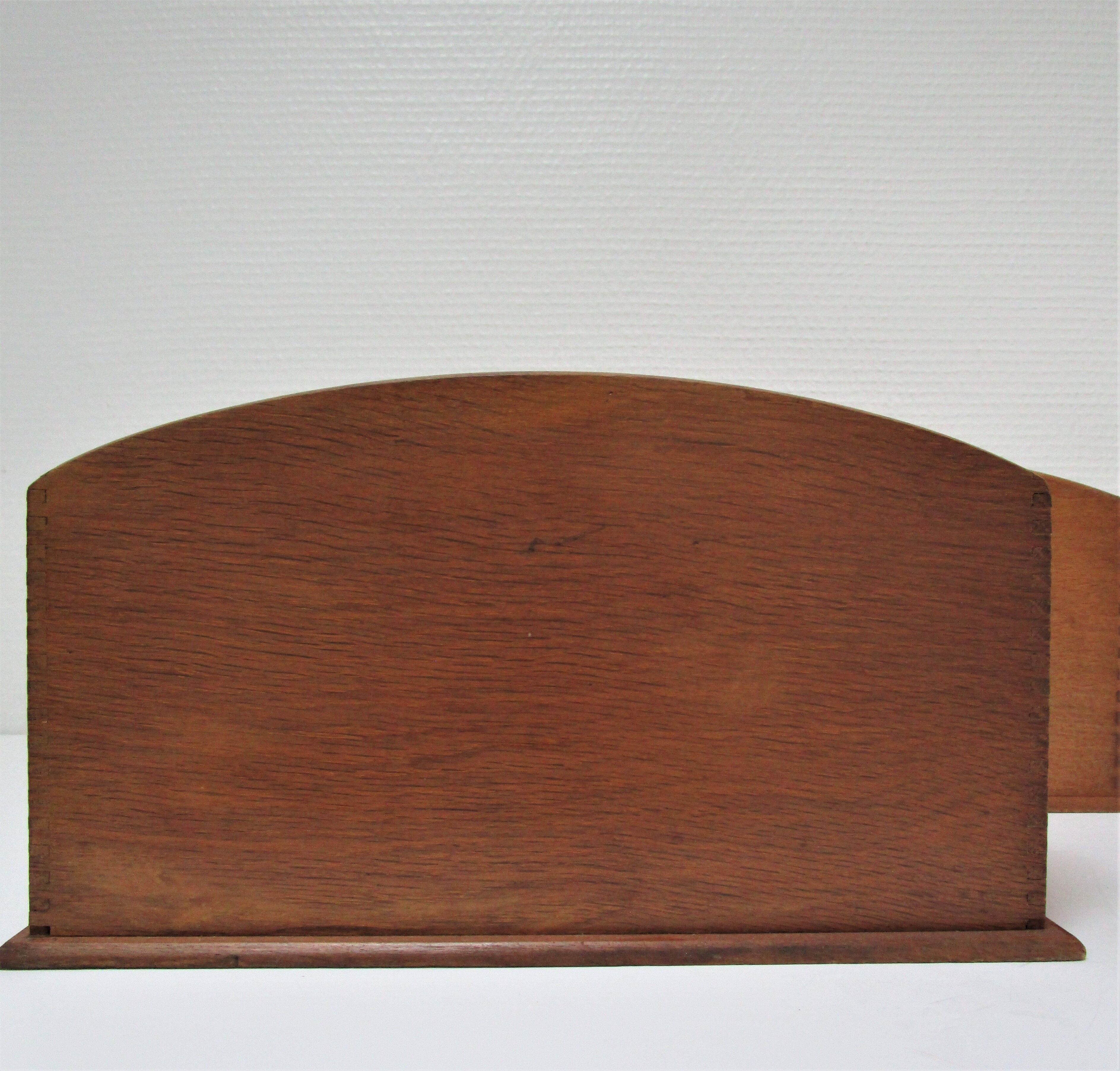 Deux range-courrier bois massif vintage