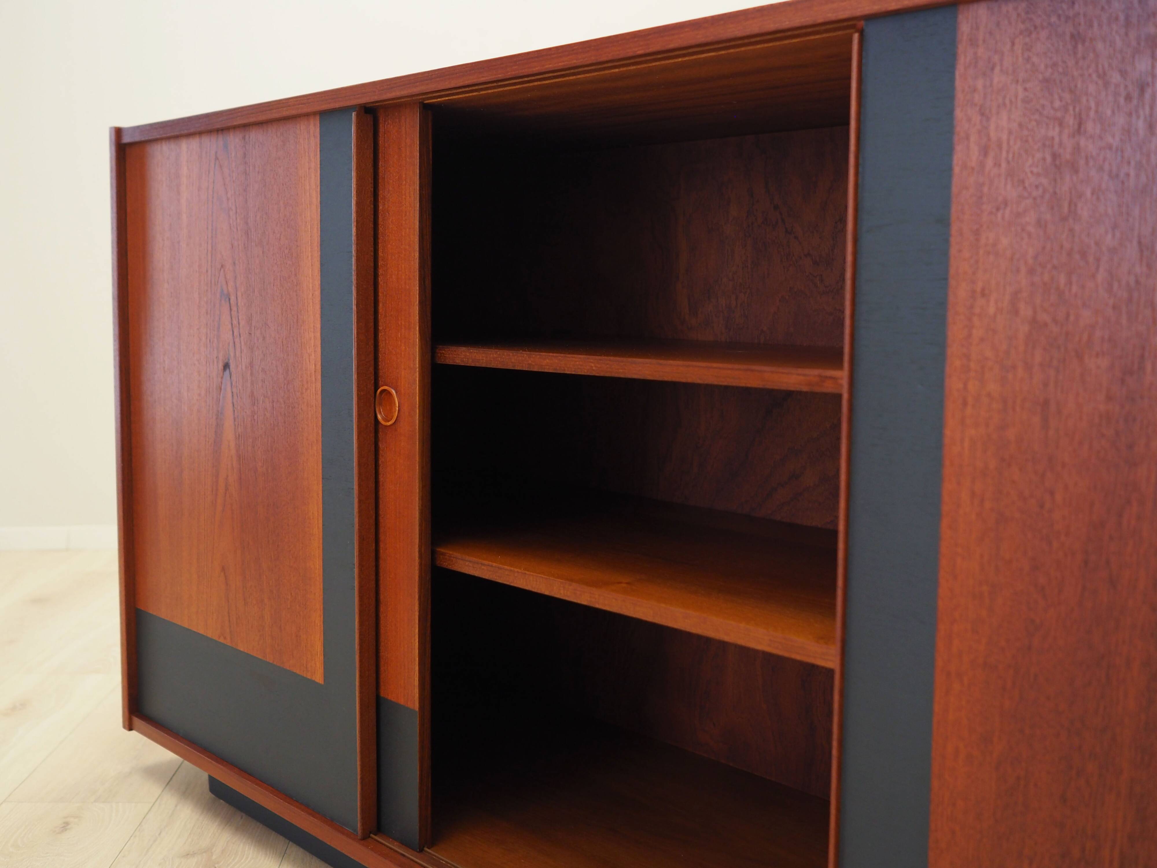 Teak sideboard, Danish design, 1970s, production: Denmark