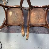 4 chaises bistrot Baumann