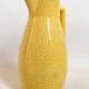 Ceramic orangeade or lemonade pitcher with cracked effect from the 1960s