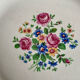 Vintage floral plates