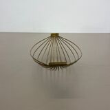 Minimalist Brass Fruit Bowl Shell by Carl Auböck, Austria, 1950s
