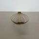 Corbeille de fruits en laiton minimaliste par Carl Auböck, Autriche, années 1950