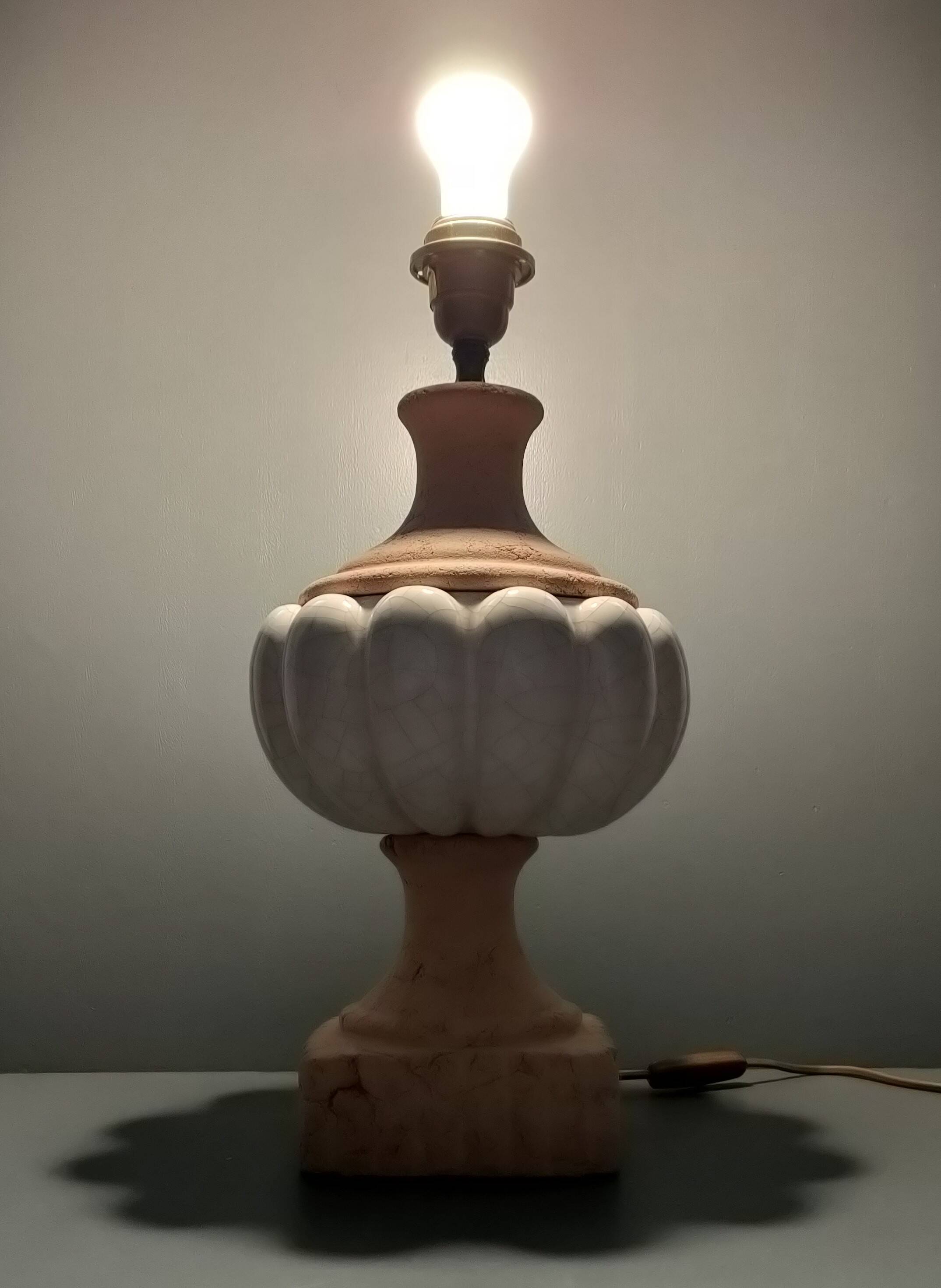 Sonia Ingegerd Anderson - Lampe antique - Céramique craquelée, Terracotta