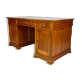 Art Nouveau desk with mahogany caissons, France, circa 1900