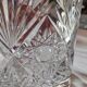 Seau à champagne en cristal taillé