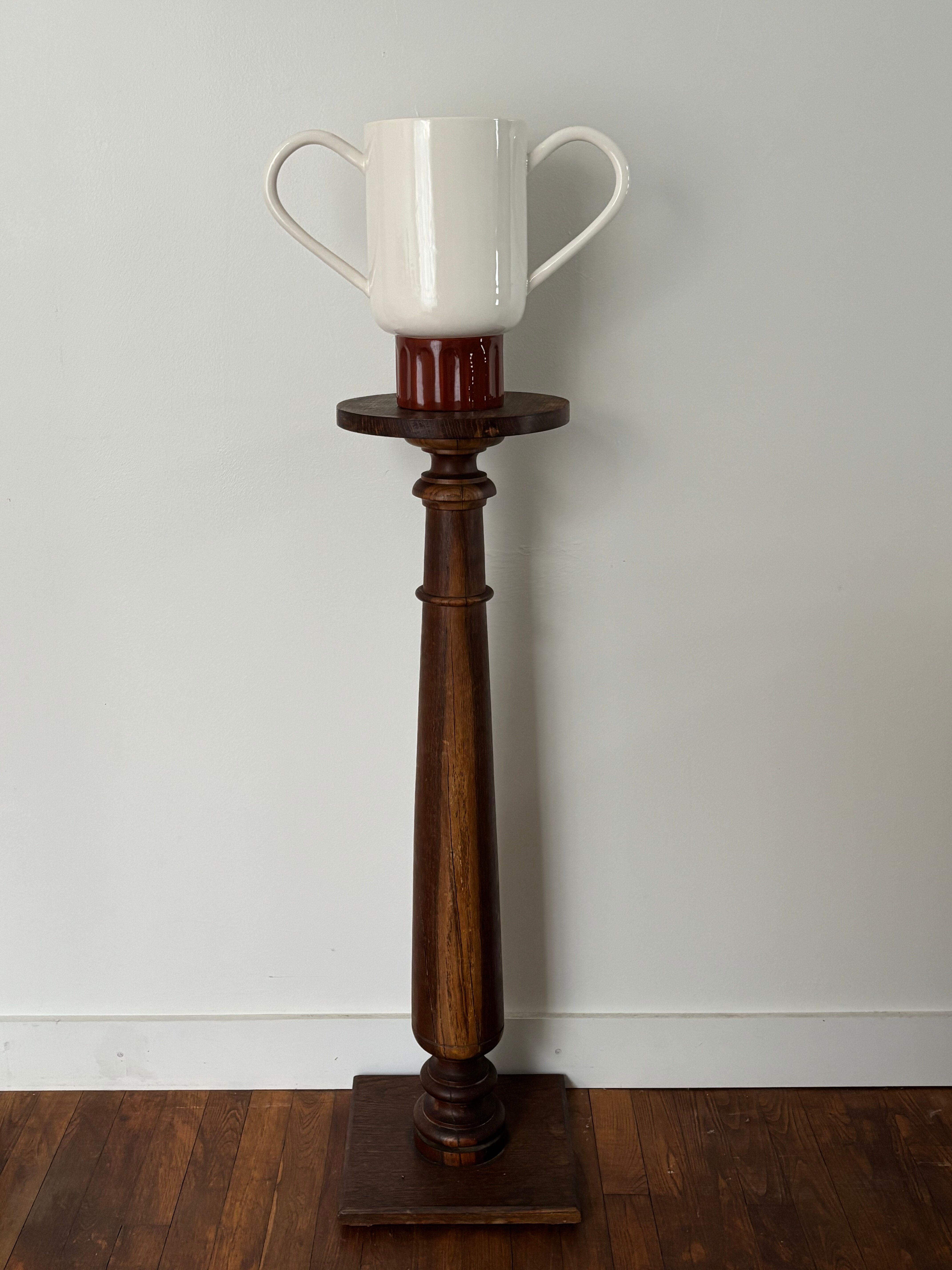 Colonne en bois