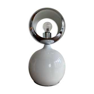 Lamp cerle chrome 70s