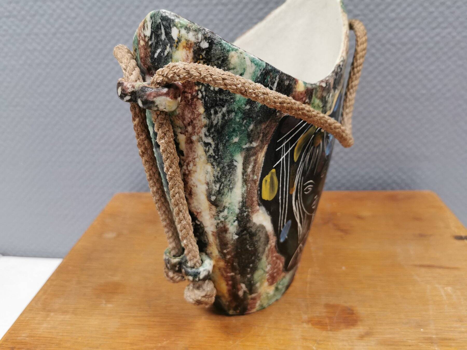 FORLANI LAVENO vase from the 1950s