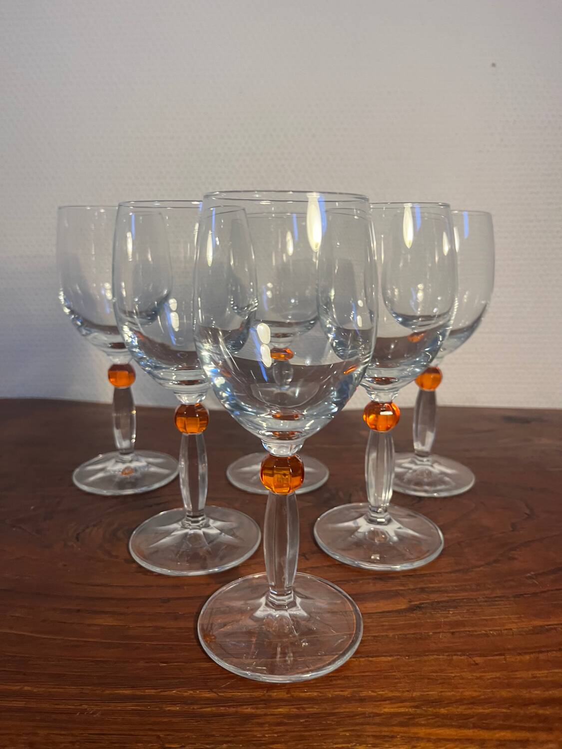 Verre à pied eau vin