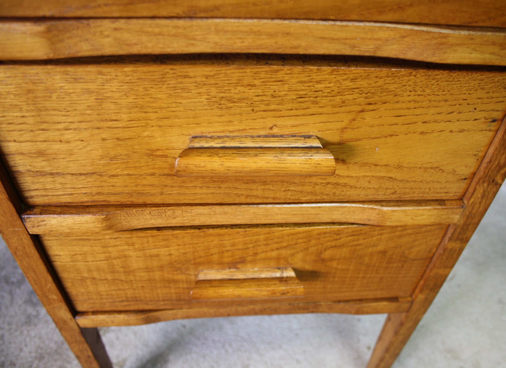 Vintage oak desk