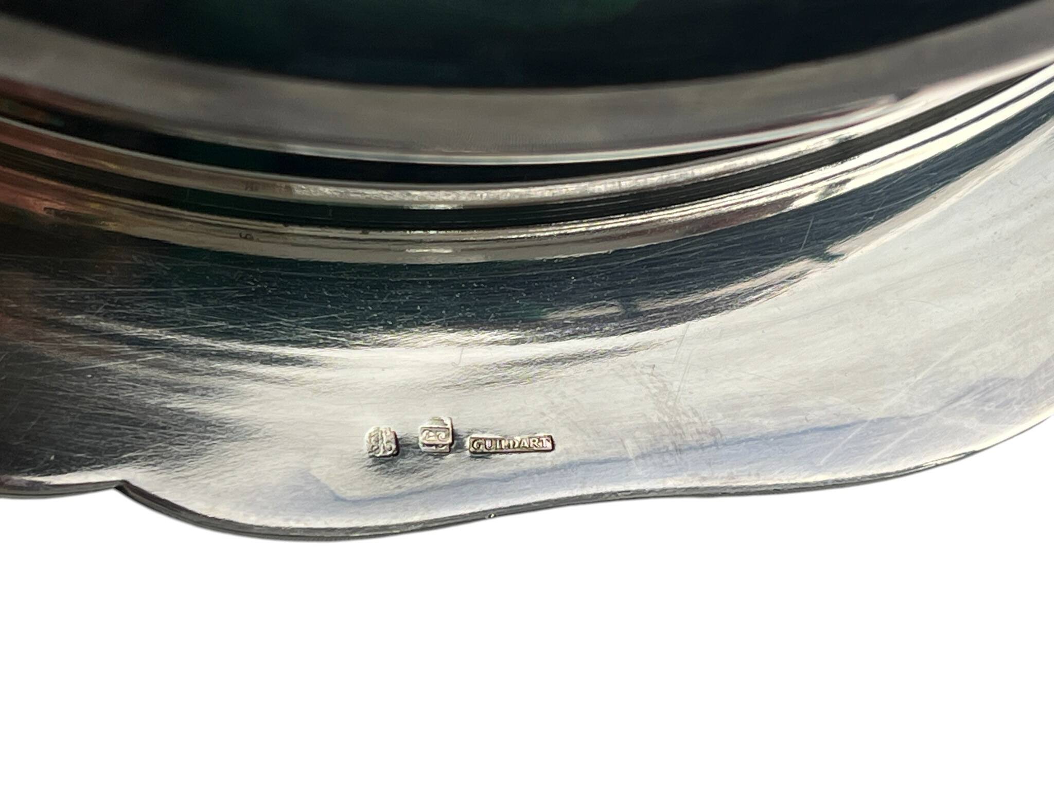 Tableware, silver-plated metal vegetable dish by Guildart, 20th century